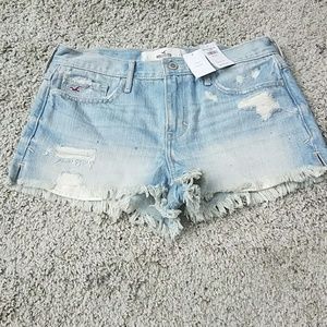 Hollister jean shorts